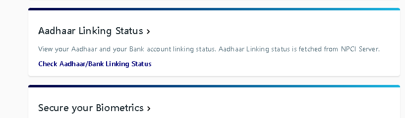 Aadhaar Card Kis Bank Account Me Link Hai 